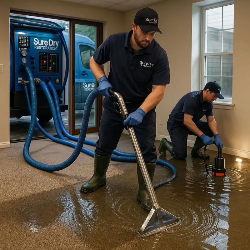 Water Extraction and Removal process in Metuchen, NJ
